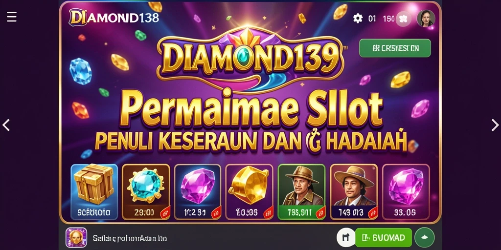 Tampilan gameplay DIAMOND138 yang menarik dan penuh warna.