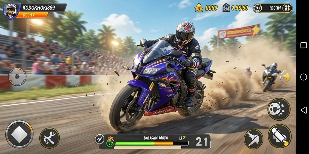 Tampilan gameplay KODOKHOKI889 yang seru dan mendebarkan.