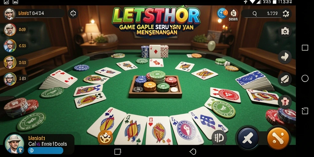 Tampilan gameplay LETSTHOR yang seru dan interaktif.