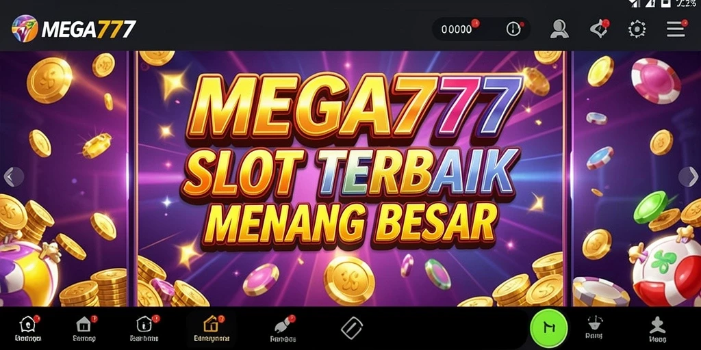 Menampilkan gameplay Slot yang seru dan interaktif di MEGA777.