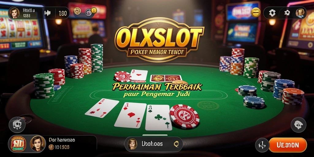 Tampilan gameplay OLXSLOT yang menarik saat bermain Poker.