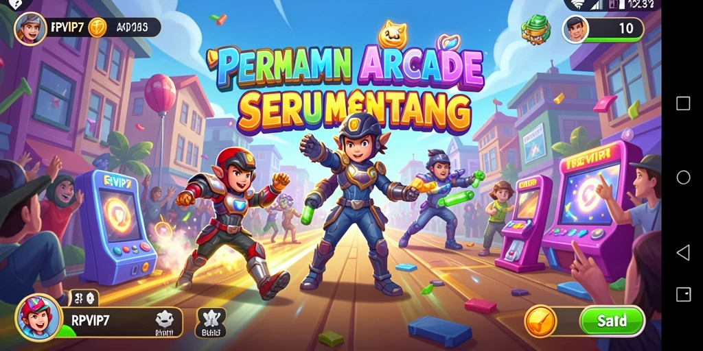 Tampilan screenshot utama RPVIP7 menampilkan aksi seru dan gameplay yang menarik.