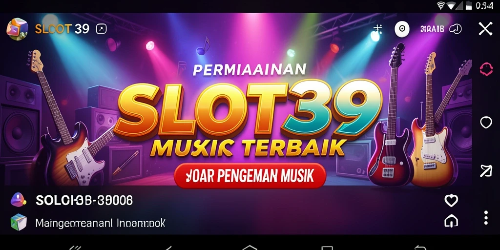 Tampilan gameplay SLOT39 menampilkan keseruan bermain musik.