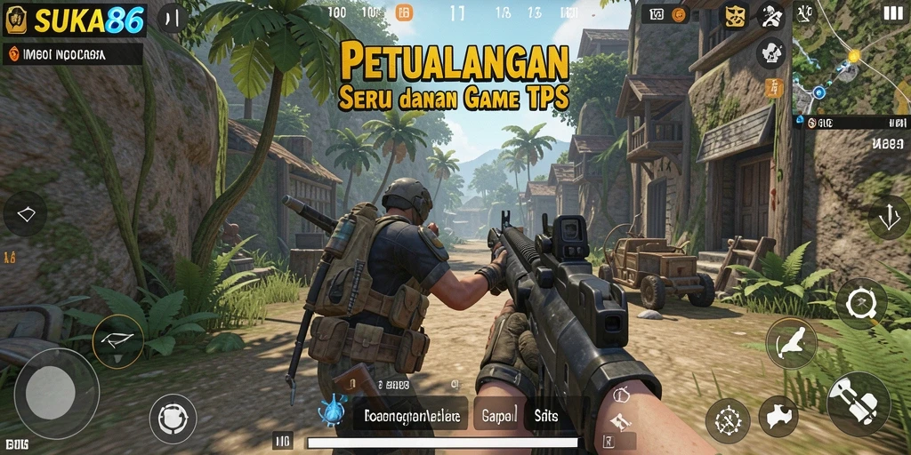 Tampilan gameplay TPS yang menegangkan dan menarik.